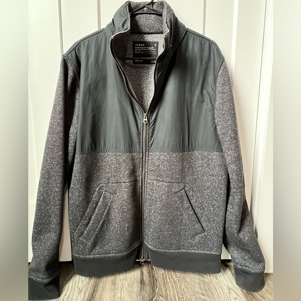Men’s jcrew outerwear fleece jacket